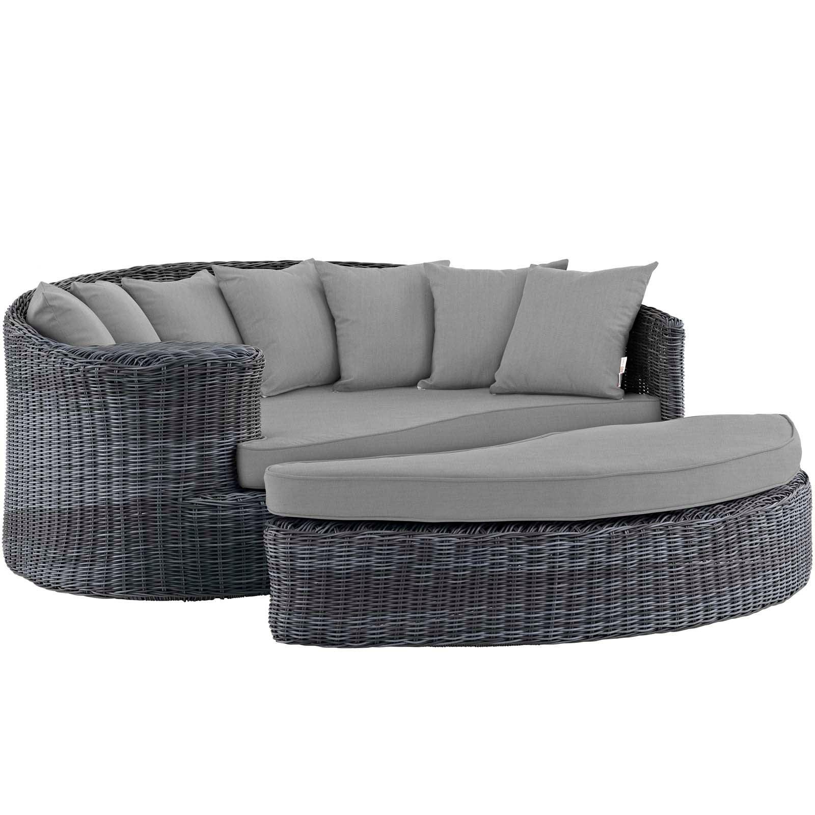 Modway Summon Outdoor Patio Sunbrella® Daybed FredCo