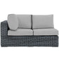 Modway Summon Outdoor Patio Sunbrella® Left Arm Loveseat FredCo