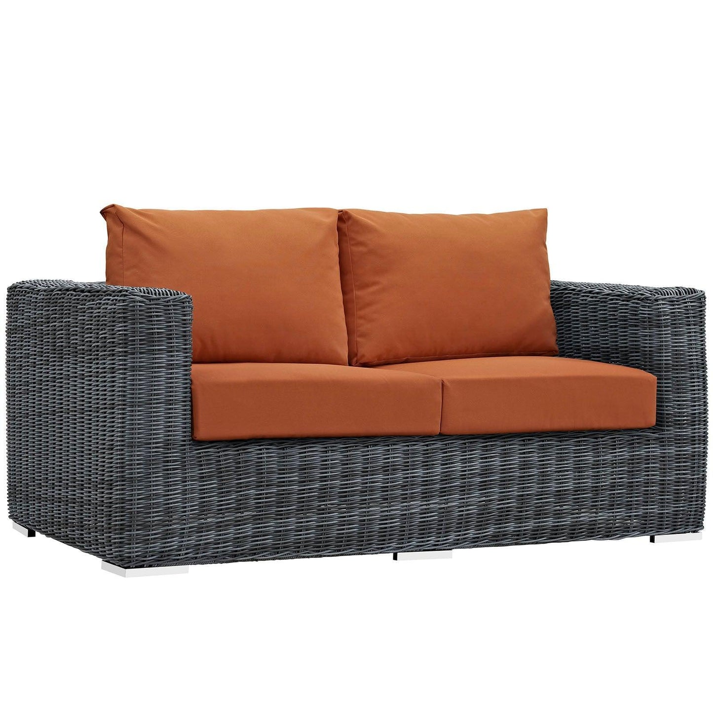 Modway Summon Outdoor Patio Sunbrella® Loveseat FredCo
