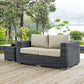 Modway Summon Outdoor Patio Sunbrella® Loveseat FredCo