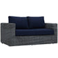 Modway Summon Outdoor Patio Sunbrella® Loveseat FredCo