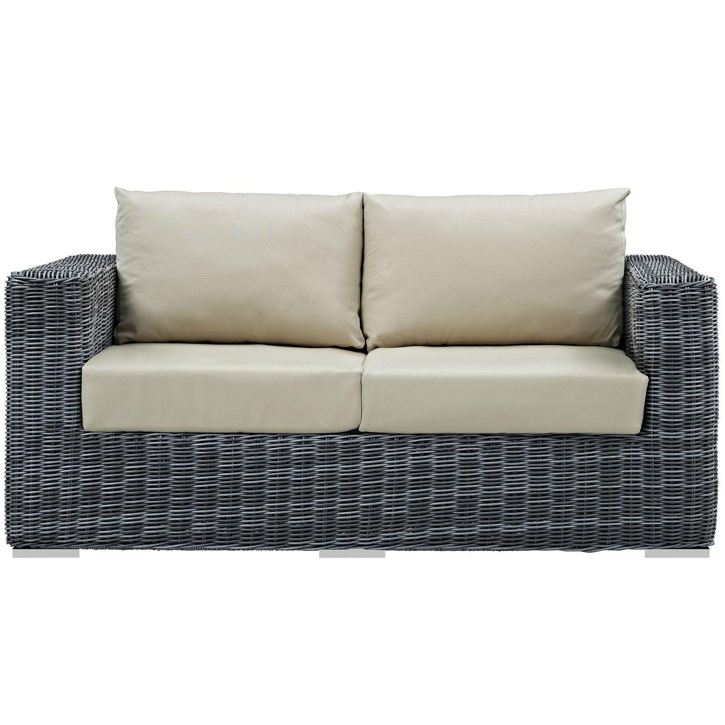 Modway Summon Outdoor Patio Sunbrella® Loveseat FredCo