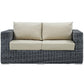 Modway Summon Outdoor Patio Sunbrella® Loveseat FredCo