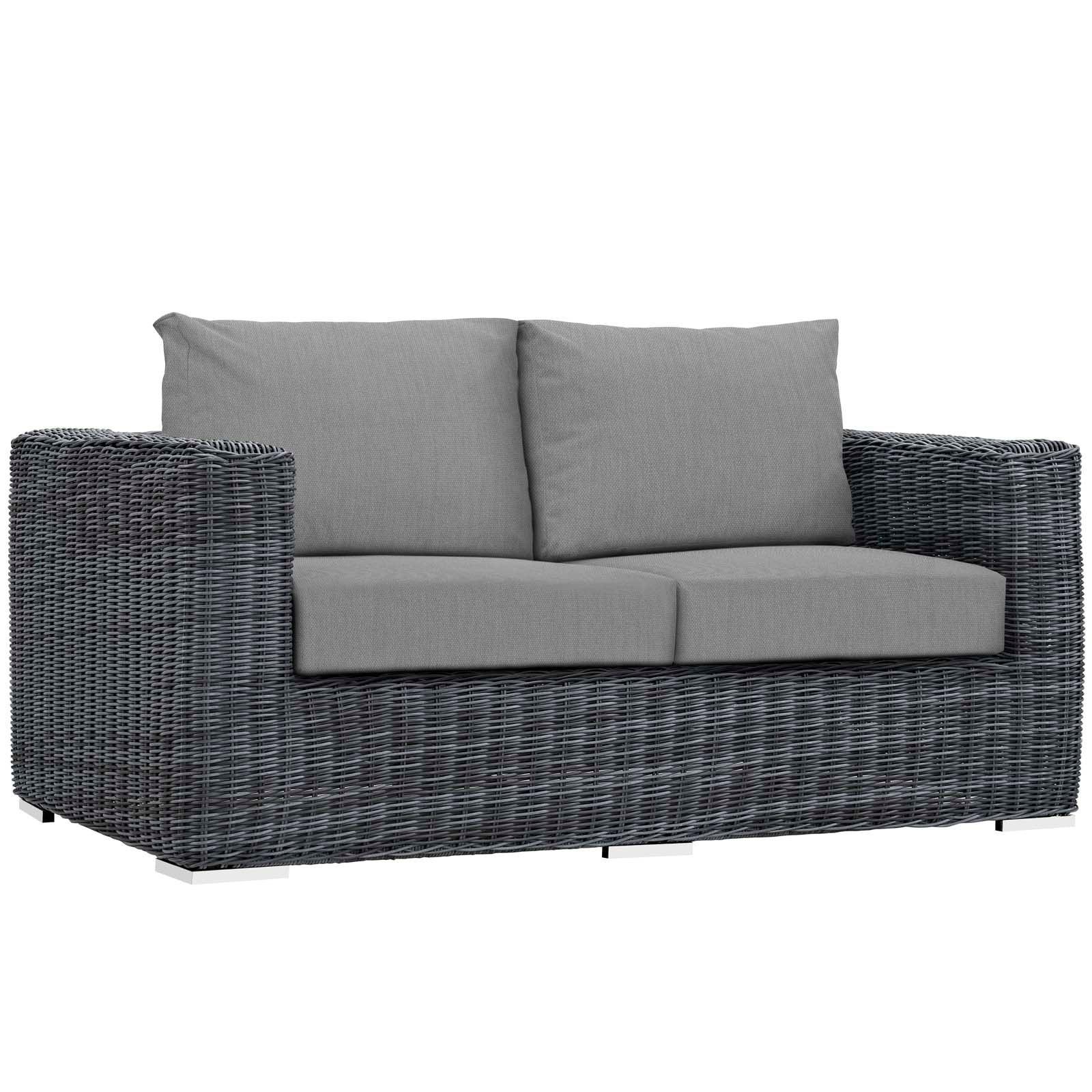 Modway Summon Outdoor Patio Sunbrella® Loveseat FredCo