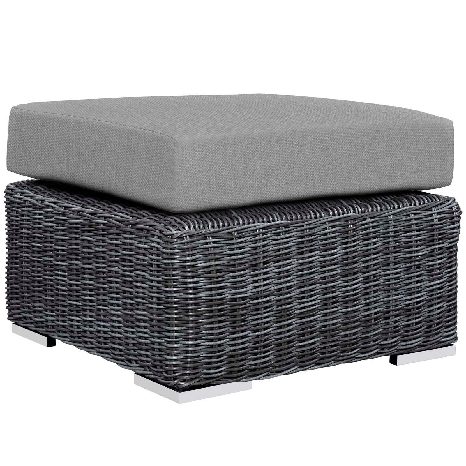 Modway Summon Outdoor Patio Sunbrella® Ottoman FredCo