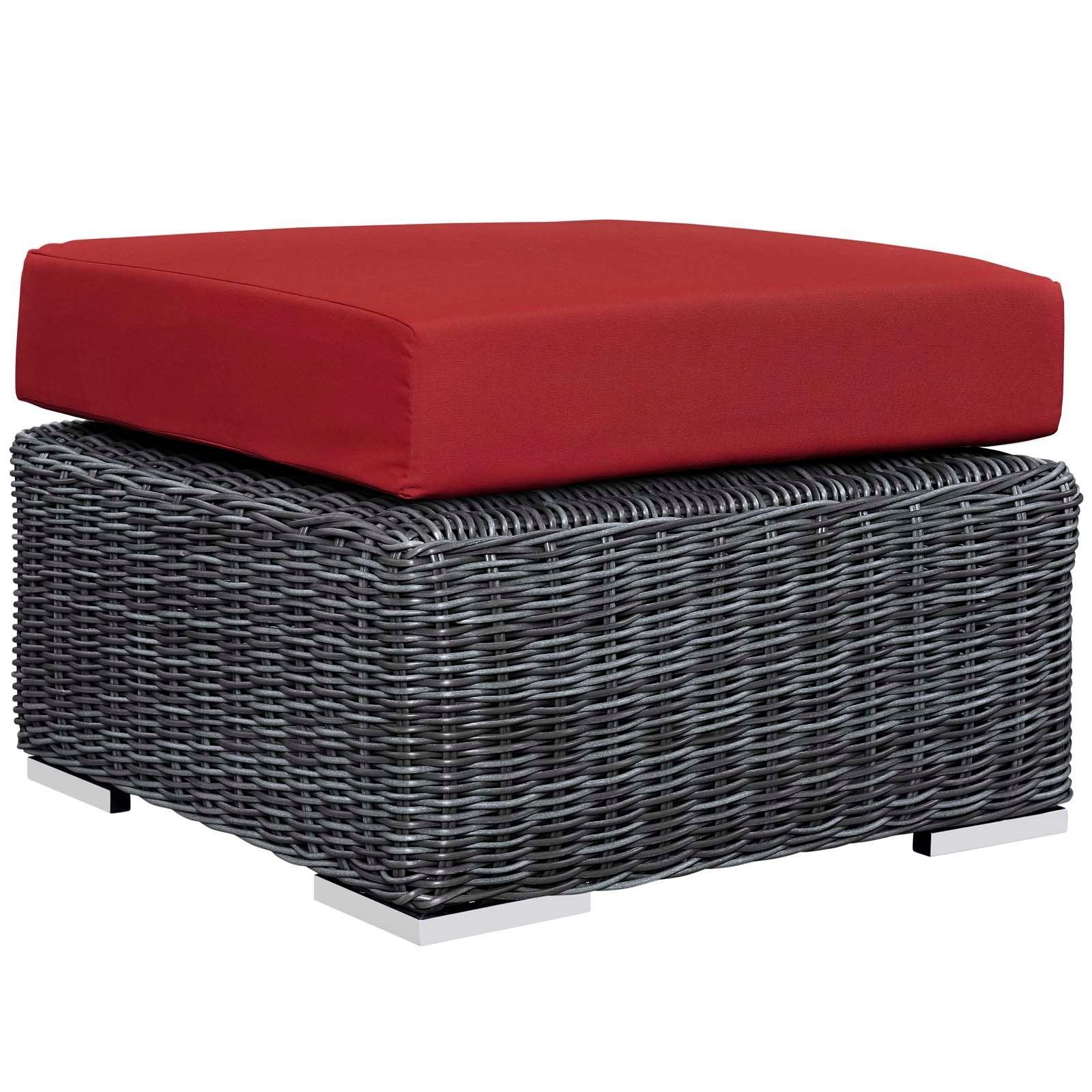 Modway Summon Outdoor Patio Sunbrella® Ottoman FredCo