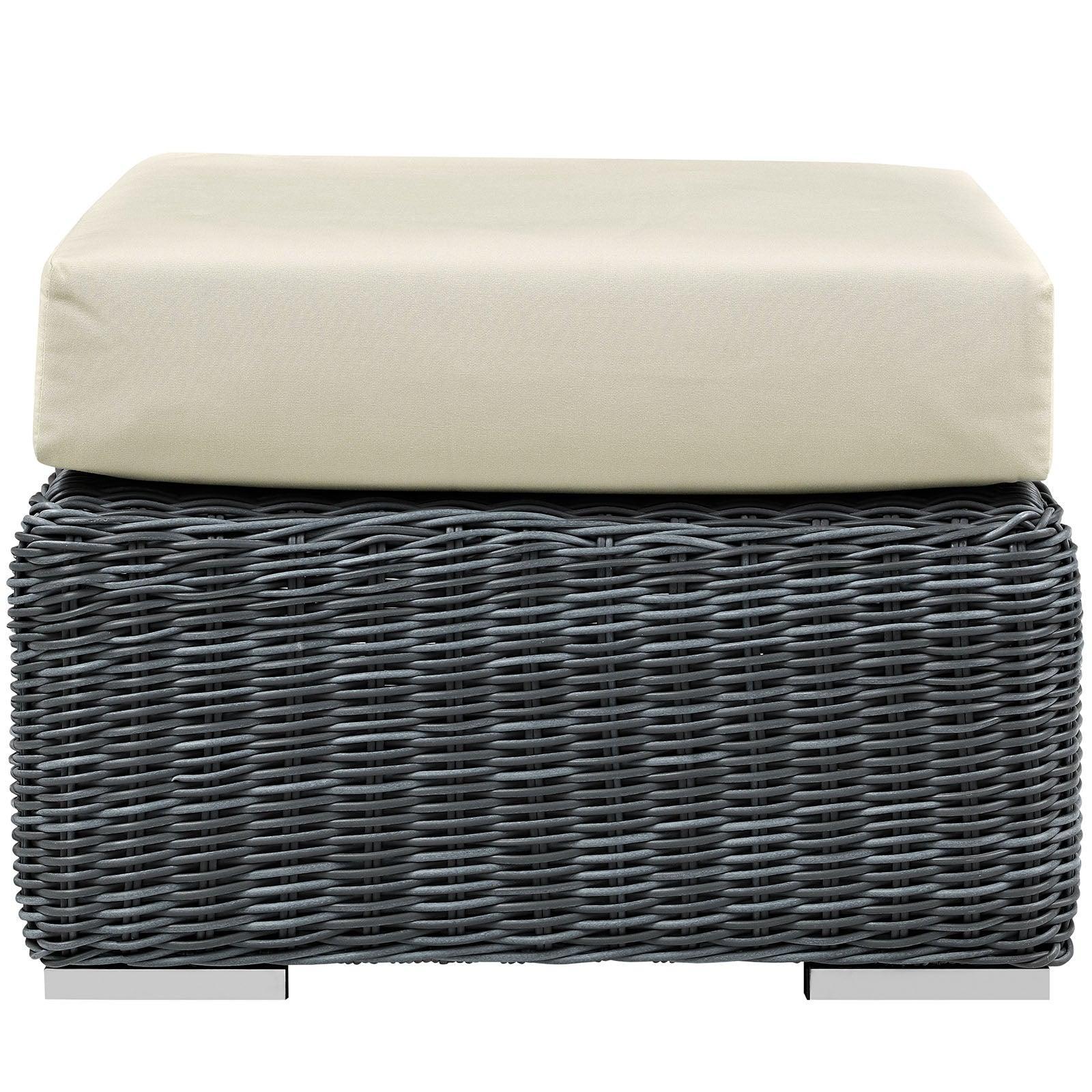 Modway Summon Outdoor Patio Sunbrella® Ottoman FredCo