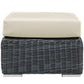 Modway Summon Outdoor Patio Sunbrella® Ottoman FredCo