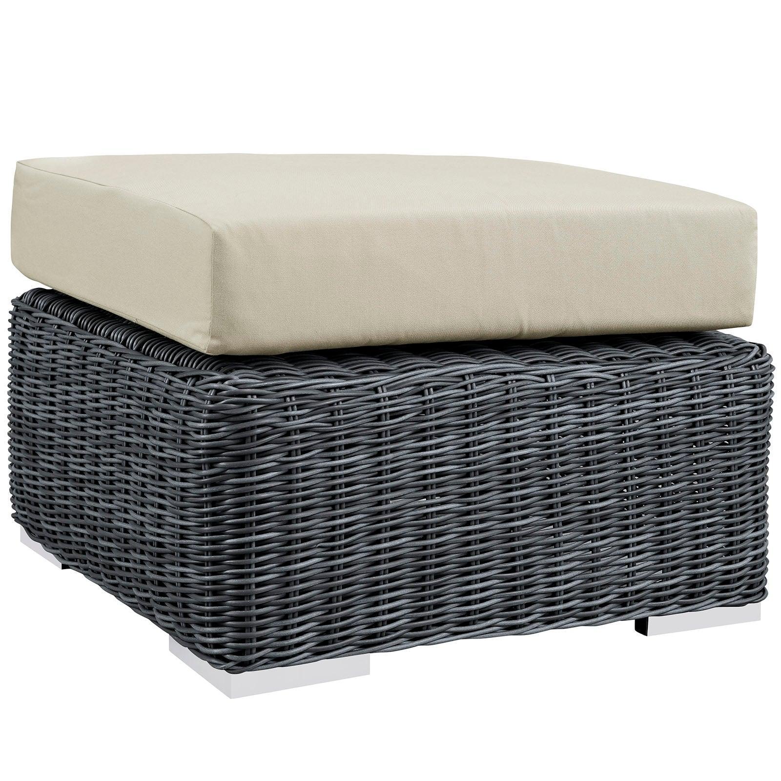 Modway Summon Outdoor Patio Sunbrella® Ottoman FredCo