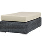 Modway Summon Outdoor Patio Sunbrella® Rectangle Ottoman FredCo