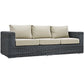 Modway Summon Outdoor Patio Sunbrella® Sofa FredCo