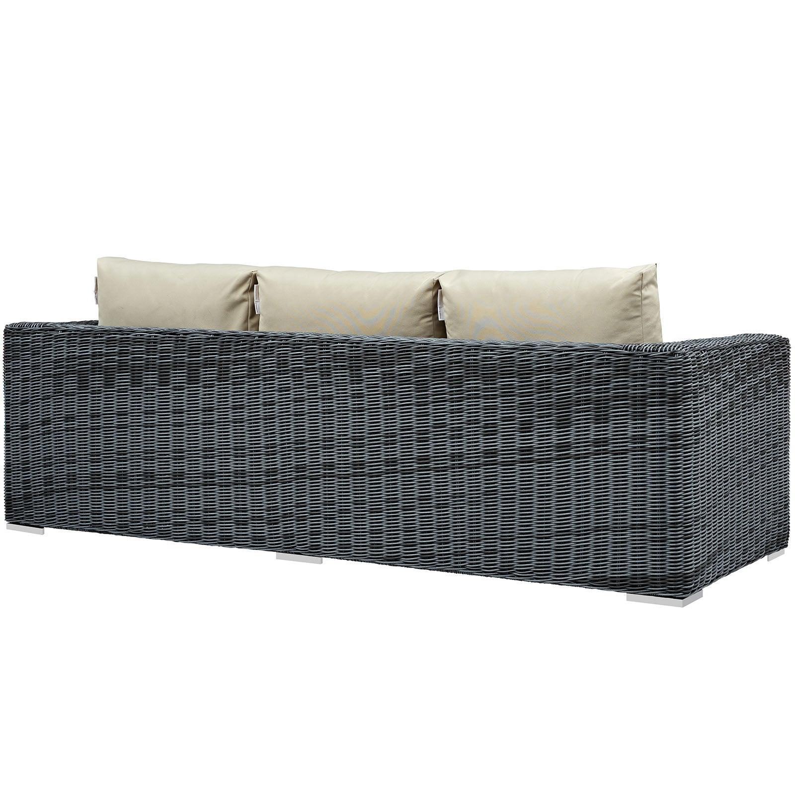 Modway Summon Outdoor Patio Sunbrella® Sofa FredCo