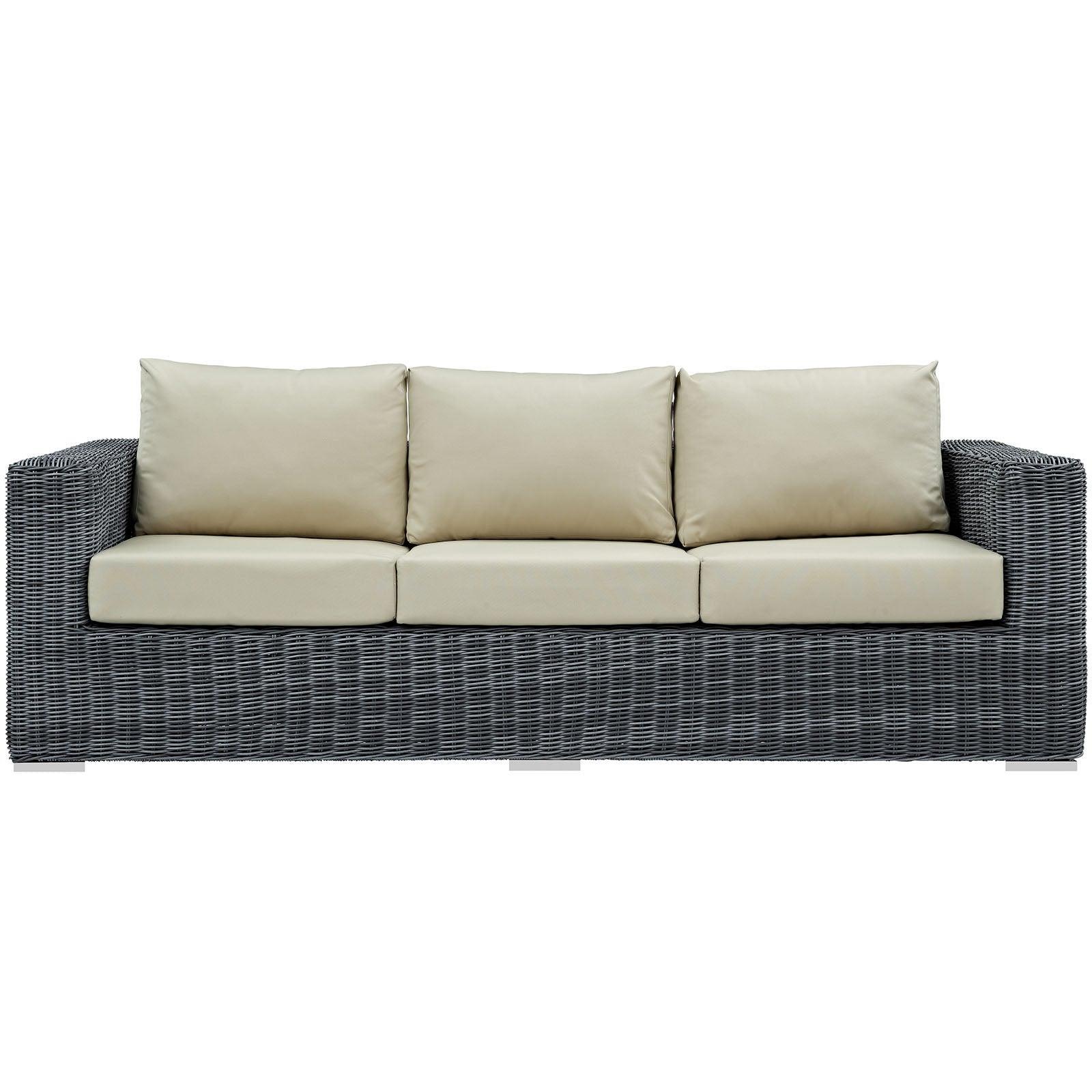 Modway Summon Outdoor Patio Sunbrella® Sofa FredCo