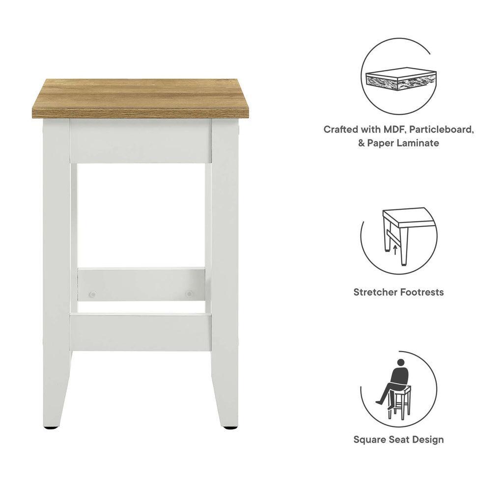 Modway Sunbrook Kitchen Stool FredCo