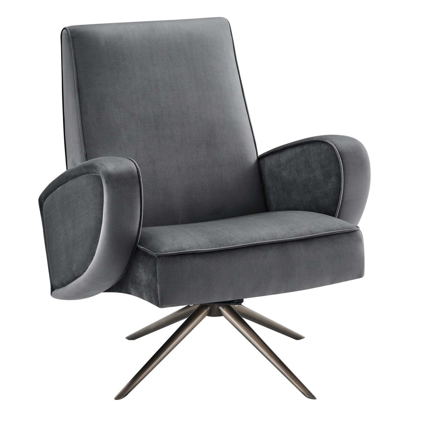 Modway Superior Performance Velvet Swivel Chair FredCo