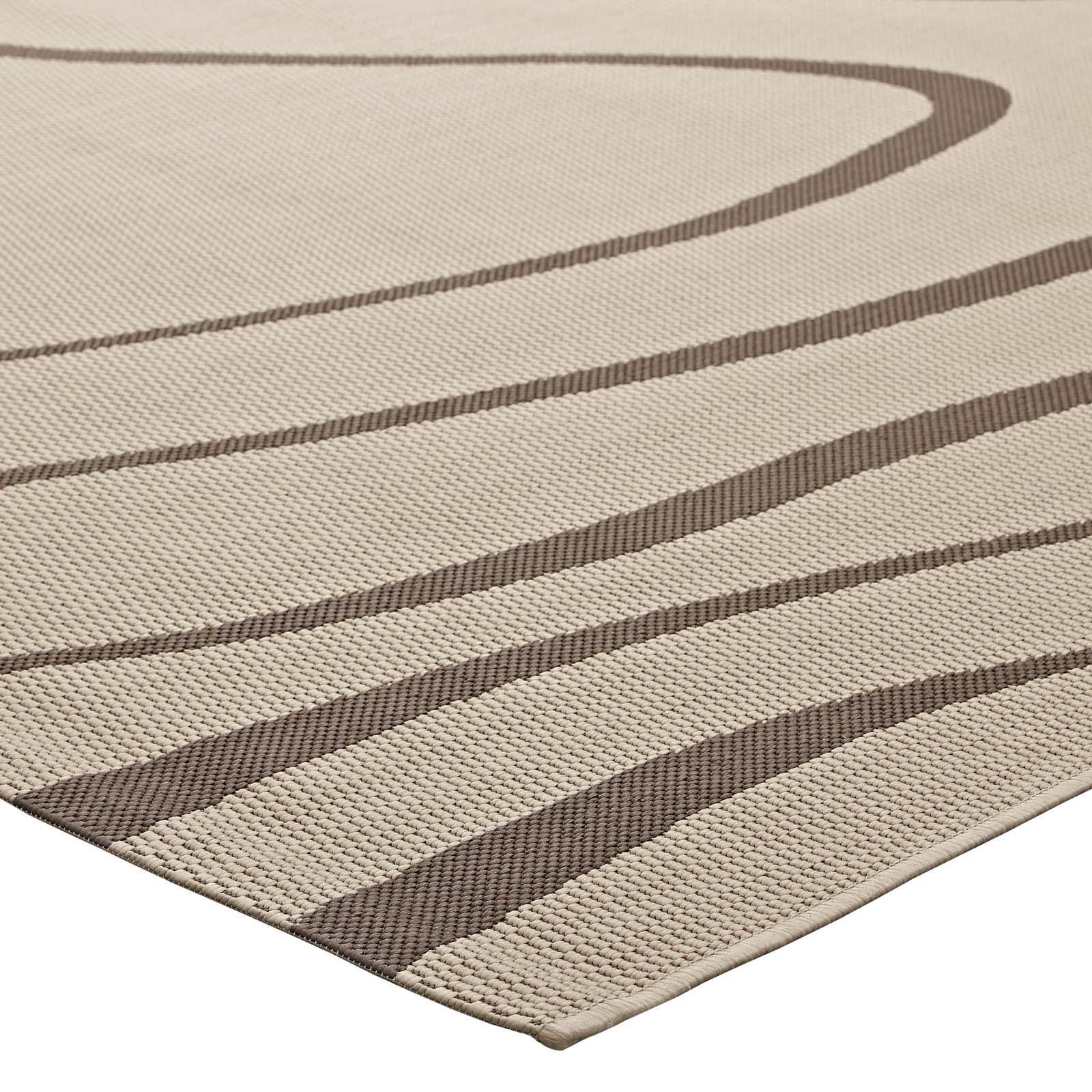 Modway Surge Swirl Abstract Indoor and Outdoor Area Rug FredCo