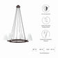 Modway Surround 8-Light Chandelier FredCo