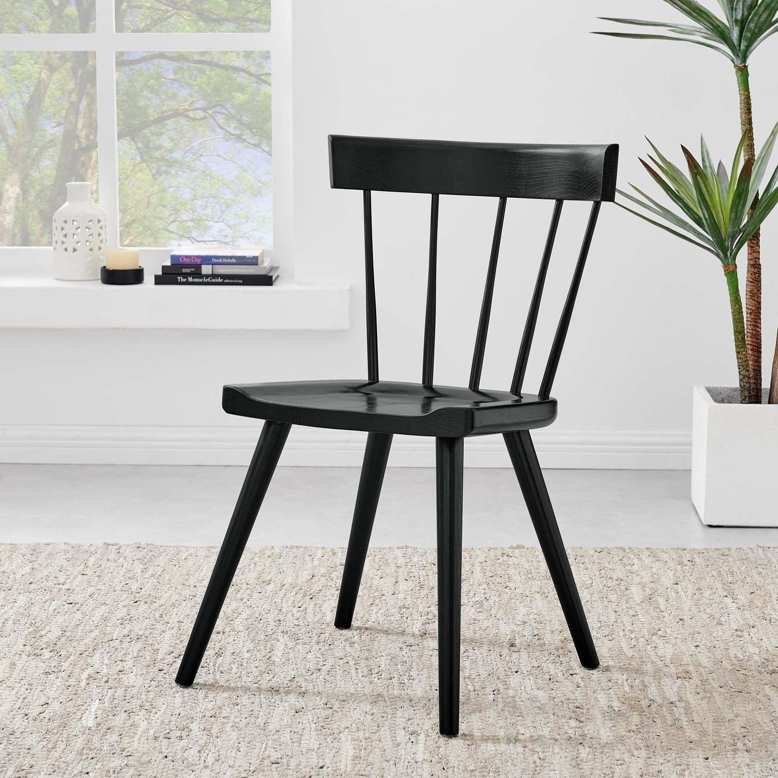 Modway Sutter Wood Dining Side Chair Set of 2 FredCo