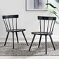 Modway Sutter Wood Dining Side Chair Set of 2 FredCo