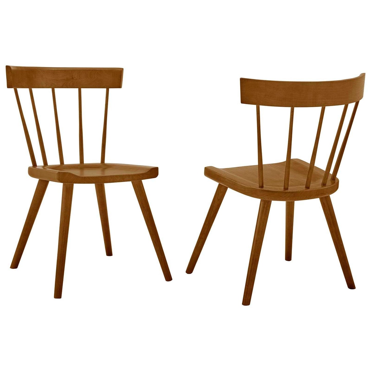 Modway Sutter Wood Dining Side Chair Set of 2 FredCo