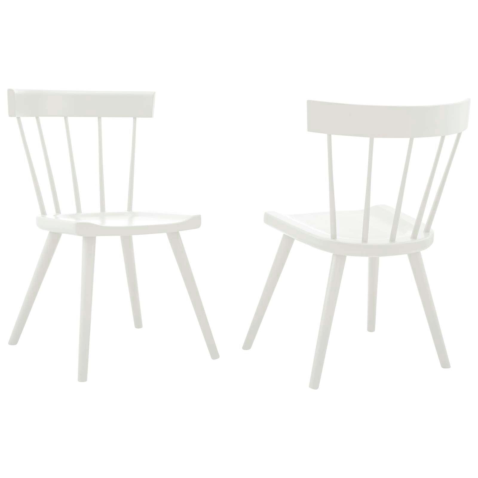 Modway Sutter Wood Dining Side Chair Set of 2 FredCo