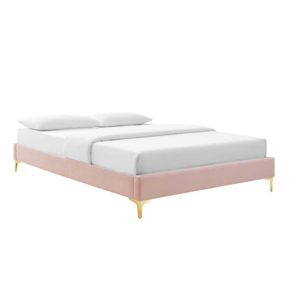 Modway Sutton King Performance Velvet Bed Frame FredCo