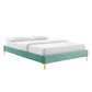 Modway Sutton King Performance Velvet Bed Frame FredCo