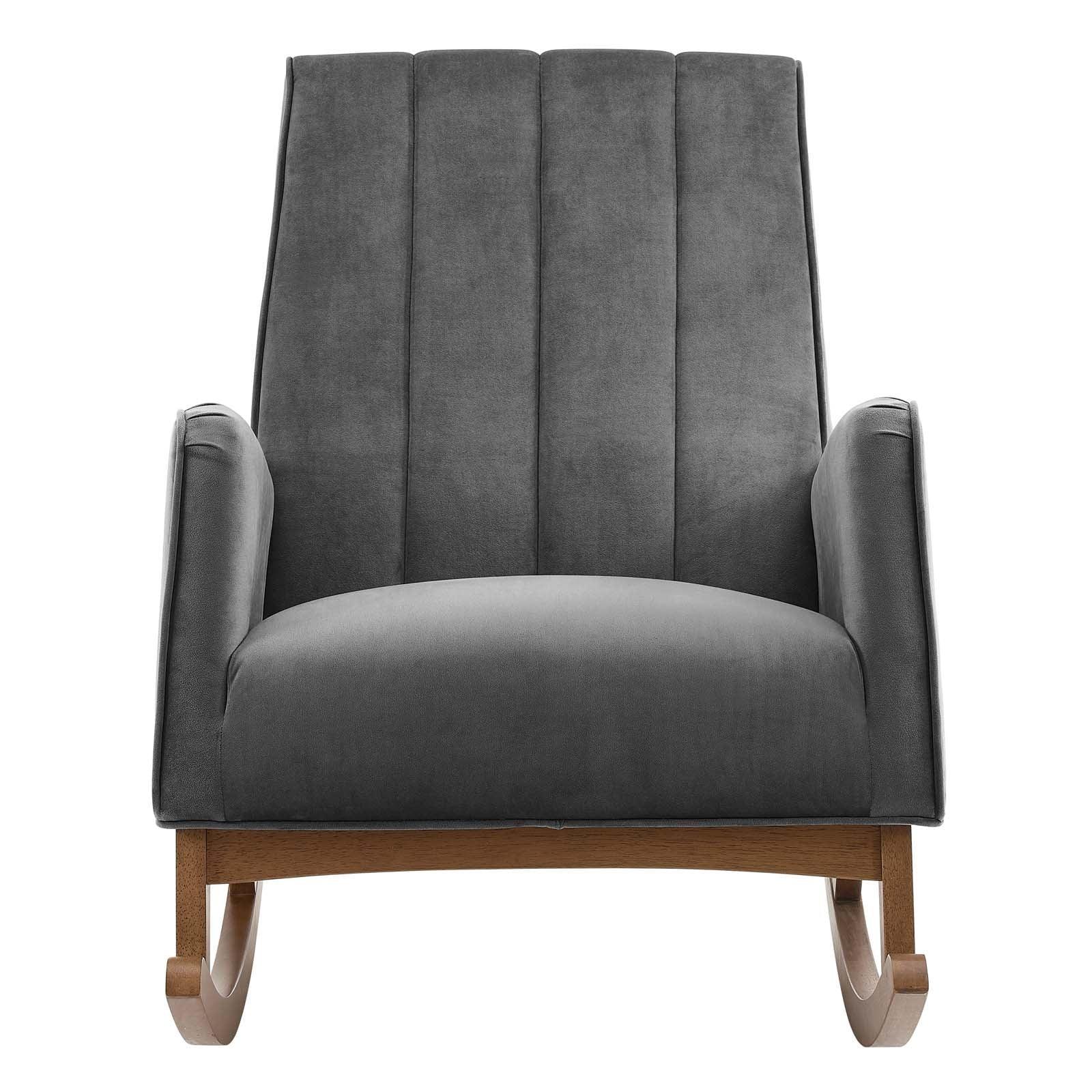 Modway Sway Performance Velvet Rocking Chair FredCo