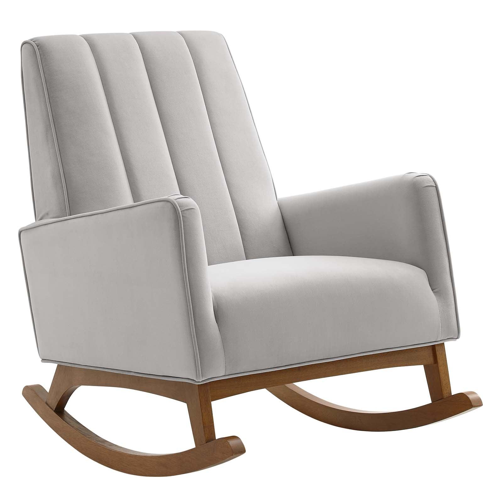 Modway Sway Performance Velvet Rocking Chair FredCo