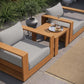 Modway Tahoe Outdoor Patio Acacia Wood 3-Piece Furniture Set FredCo