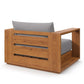 Modway Tahoe Outdoor Patio Acacia Wood Chair FredCo