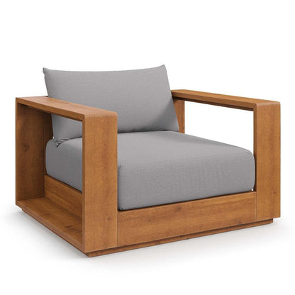 Modway Tahoe Outdoor Patio Acacia Wood Chair FredCo