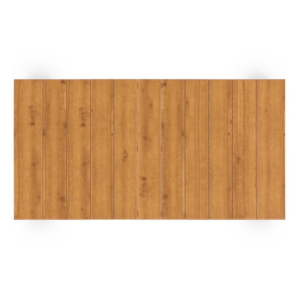 Modway Tahoe Outdoor Patio Acacia Wood Coffee Table FredCo