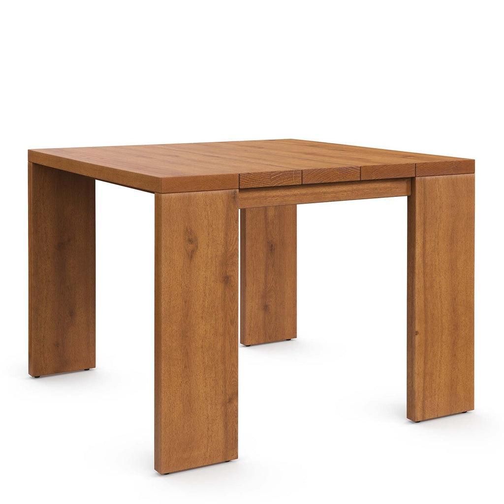 Modway Tahoe Outdoor Patio Acacia Wood Side Table FredCo