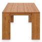 Modway Tahoe Outdoor Patio Acacia Wood Side Table FredCo