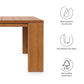 Modway Tahoe Outdoor Patio Acacia Wood Side Table FredCo
