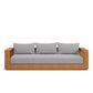 Modway Tahoe Outdoor Patio Acacia Wood Sofa FredCo