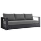 Modway Tahoe Outdoor Patio Powder-Coated Aluminum 2-Piece Set FredCo