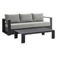 Modway Tahoe Outdoor Patio Powder-Coated Aluminum 2-Piece Set FredCo