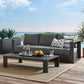 Modway Tahoe Outdoor Patio Powder-Coated Aluminum 2-Piece Set FredCo