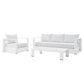 Modway Tahoe Outdoor Patio Powder-Coated Aluminum 3-Piece Set FredCo