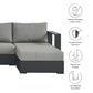 Modway Tahoe Outdoor Patio Powder-Coated Aluminum 4-Piece Sectional Sofa Set FredCo