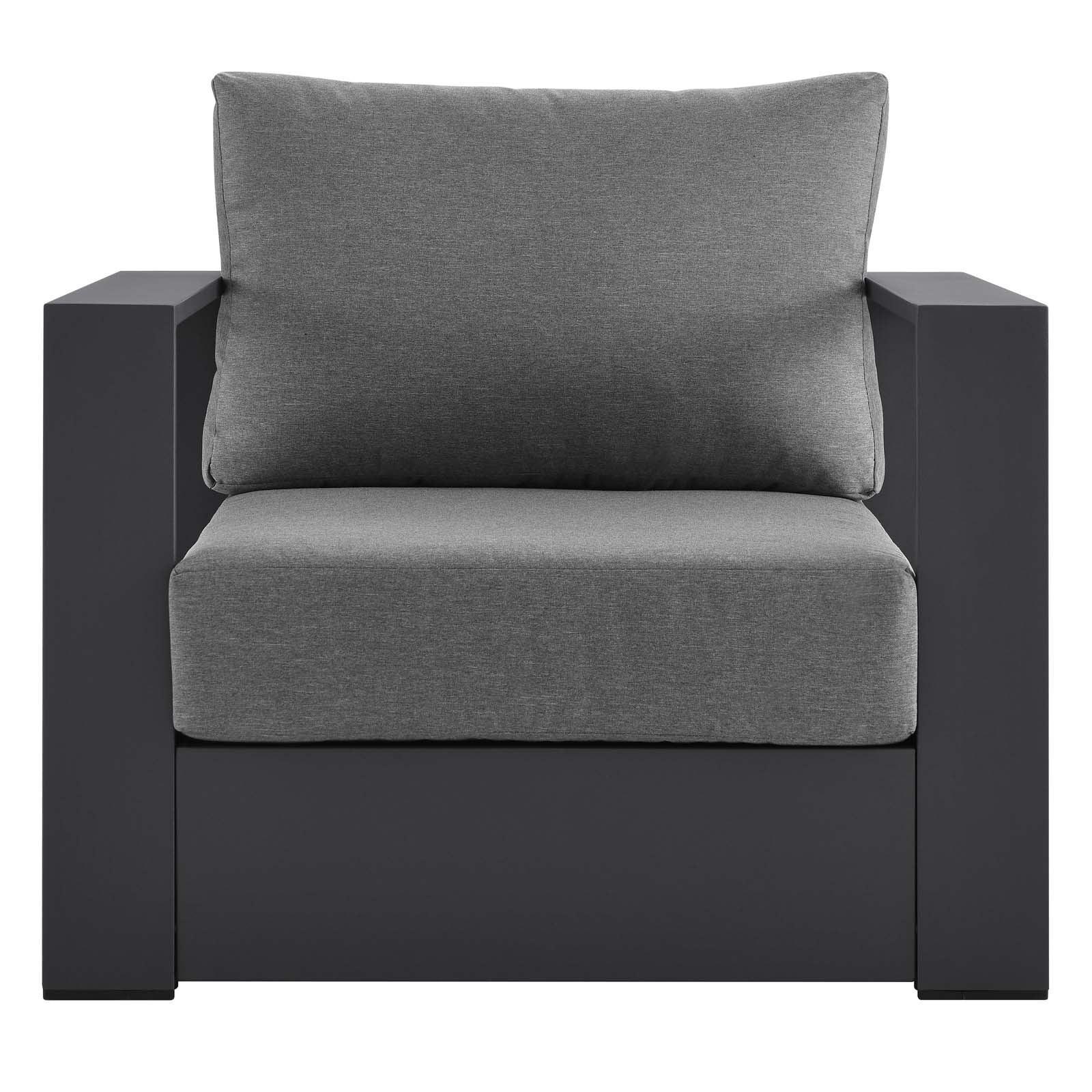 Modway Tahoe Outdoor Patio Powder-Coated Aluminum Armchair FredCo