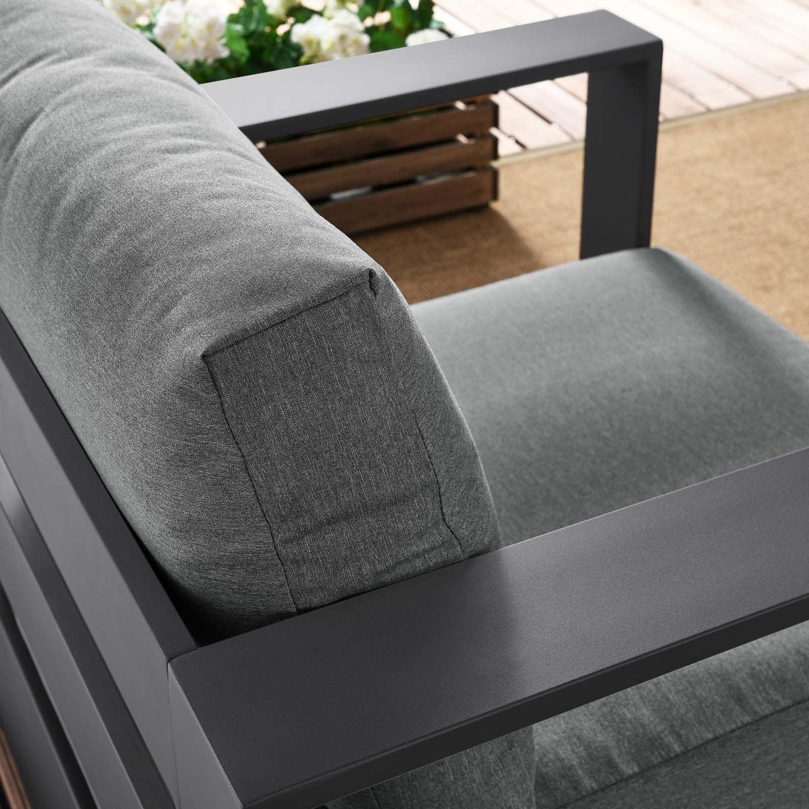 Modway Tahoe Outdoor Patio Powder-Coated Aluminum Armchair FredCo