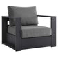 Modway Tahoe Outdoor Patio Powder-Coated Aluminum Armchair FredCo
