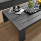 Modway Tahoe Outdoor Patio Powder-Coated Aluminum Coffee Table FredCo