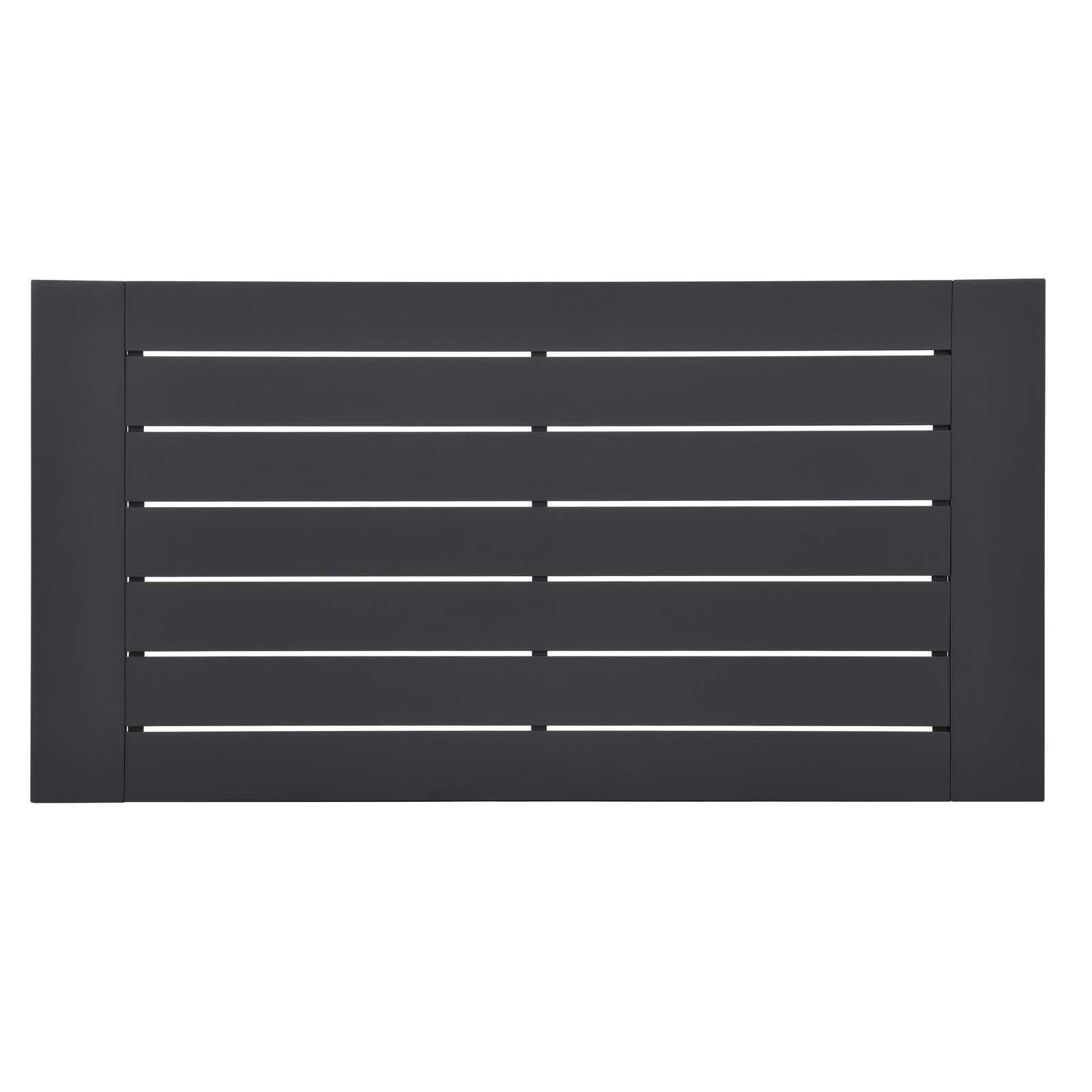 Modway Tahoe Outdoor Patio Powder-Coated Aluminum Coffee Table FredCo