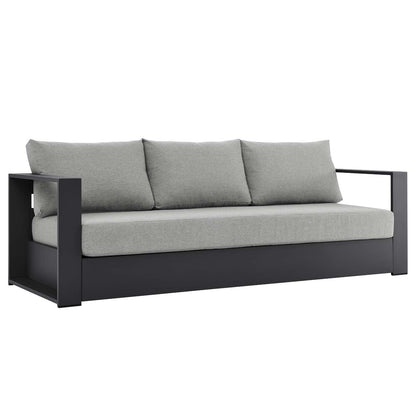 Modway Tahoe Outdoor Patio Powder-Coated Aluminum Sofa FredCo