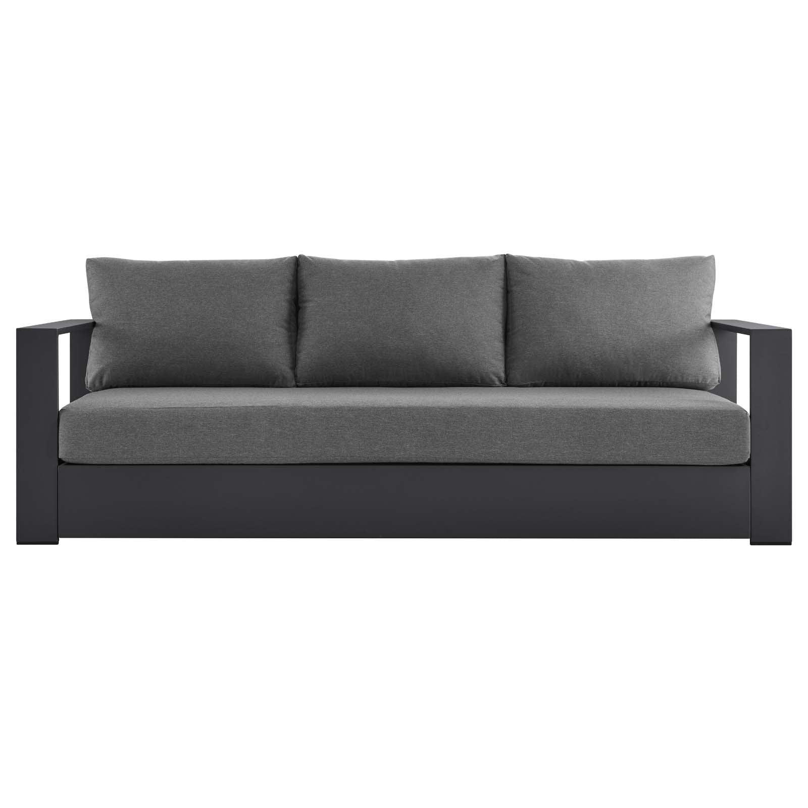 Modway Tahoe Outdoor Patio Powder-Coated Aluminum Sofa FredCo