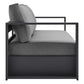 Modway Tahoe Outdoor Patio Powder-Coated Aluminum Sofa FredCo
